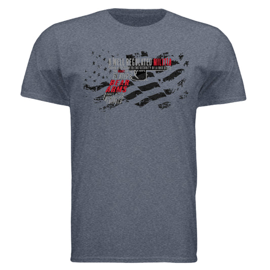 Heather Navy - FRONT